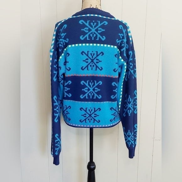 Obermeyer Vintage Sweater Large Pre-loved Men's Size Large Long Sleeve - Picture 4 of 9